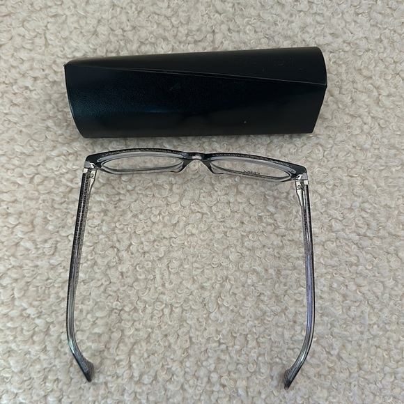 Fendi Women's Rectangular Glasses Frames with Case FF0004 - Picture 4 of 12